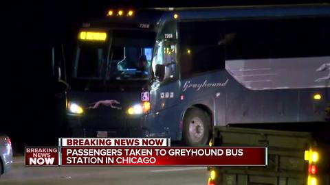 Possibly armed man on Greyhound bus arrested near Wisconsin-Illinois border