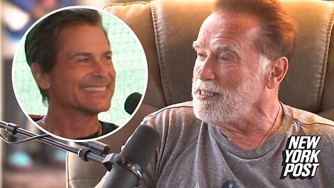 Arnold Schwarzenegger Playfully Calls Out Rob Lowe for Taking Maria Shriver's Side in Divorce