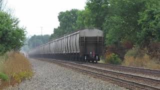 Norfolk Southern Grain Train from Lewis Center, Ohio