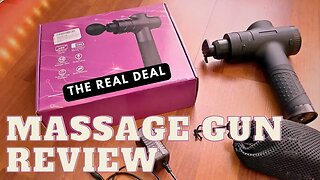 The Real Deal: Massage Gun Review and Demo | The Stuff Zone