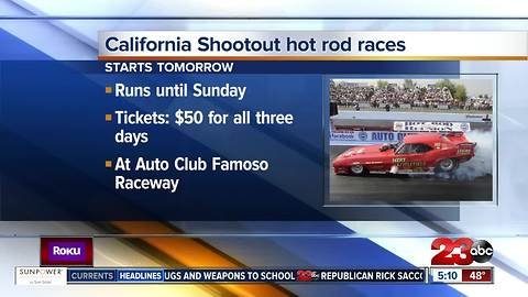 California Shootout Hot Rod Races at Famoso Raceway