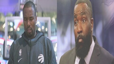 Kendrick Perkins Innocent Joke Causes Serge Ibaka Emotional Breakdown