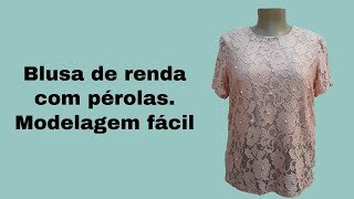 Blusa de renda