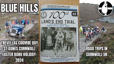 100th Land's End Trial , Blue Hills , Cornwall, UK, Hill Climb
