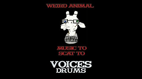 Voices Drums Weird Animal Tracks