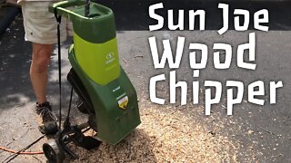 Sun Joe CJ601E 14-Amp Electric Wood Chipper Shredder Review