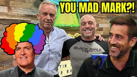 Joe Rogan, RFK Jr Has NBA Owner MARK CUBAN FURIOUS over the VAX! Aaron Rodgers SLAMS Peter Hotez!