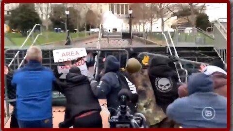 DC Riot Advance Party Removed Barricades and Incited Mob Of Thousands At Capitol - 2144