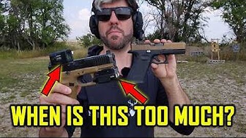 When Is There Too Much Stuff on Your Handgun? | Magic Prepper