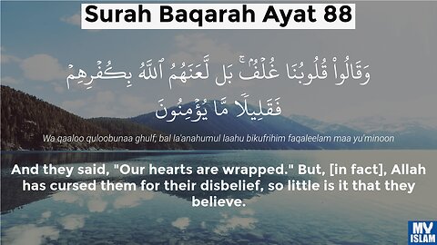 Surah Baqarah | Quran For Sleep/Study Sessions - Relaxing Quran {Rain Sound}