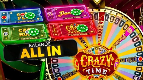 I PLAYED CRAZY TIME & ONLY BET ON THE GAME SHOWS! (CRAZY TIME HIGHLIGHTS)