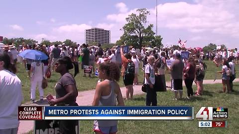 Immigration rally in KC draws more than 1,000 protesters