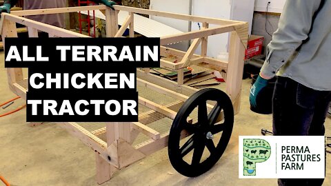 Justin Rhodes Inspired Chicken Tractor: Pt. 1