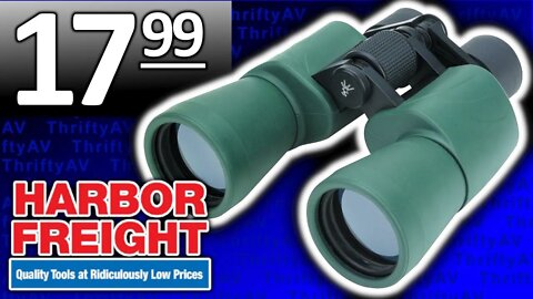 10x50 Binoculars from Harbor Freight! Gordon Brand, Rugged Gear.