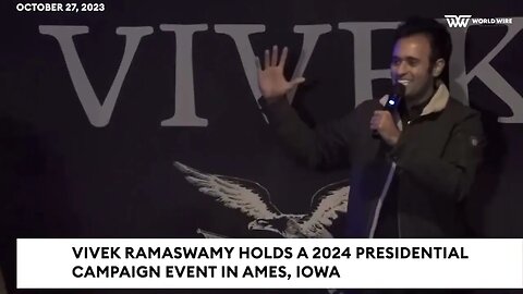Vivek Ramaswamy Addresses Crowd Chanting 'F--- Joe Biden'-World-Wire