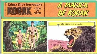 TARZAN FORMATINHO 66 B A MAGICA DE KORAK #gibi #comics #quadrinhos #hitorieta #museusogibi