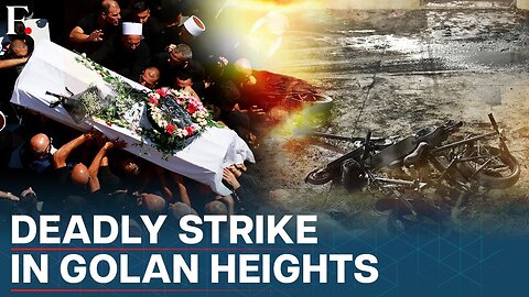 Israel Strikes Lebanon After Rocket Attack Kills At Least 12 in Golan Heights| RN ✅