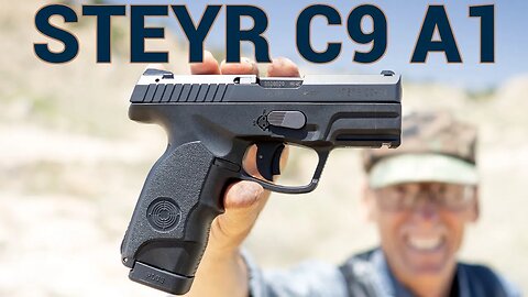 Steyr C9 A1 with Trapezoidal Sights