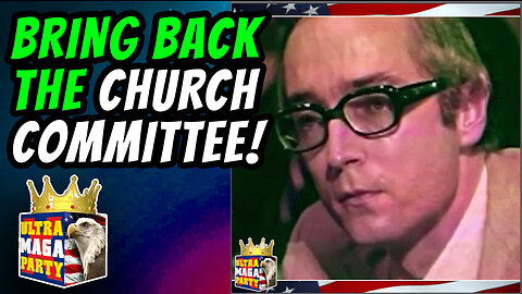 IN 1975 THE CHURCH COMMITTEE WAS SETUP TO TURN OVER THE ROCKS ON THE DEEP STATE!