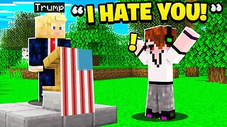 I Pretended To Be Donald Trump In Minecraft