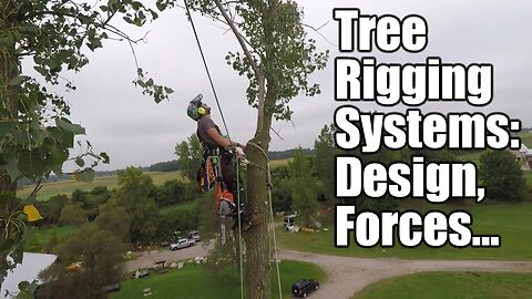 Tree Rigging System Design: Moment, Angles, Load Sharing, X-Rings, etc