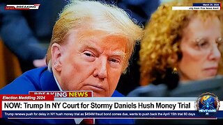 BREAKING: Trump In NY Court for Stormy Daniels Hush Money Trial