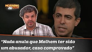 As mensagens de Dani Calabresa para Marcius Melhem