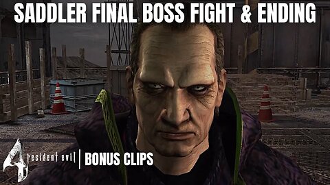 Saddler Final Boss Fight & Escape From The Island | Resident Evil 4 Bonus Clips