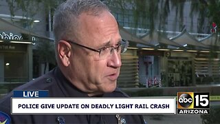Police provide update on deadly light rail crash