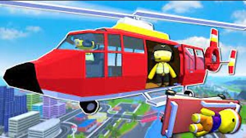 We Are The Best Helicopter Pilots!(Wobbly Life)