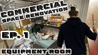 Transforming a Commercial Space: Epic Utility Room Makeover | Episode 1