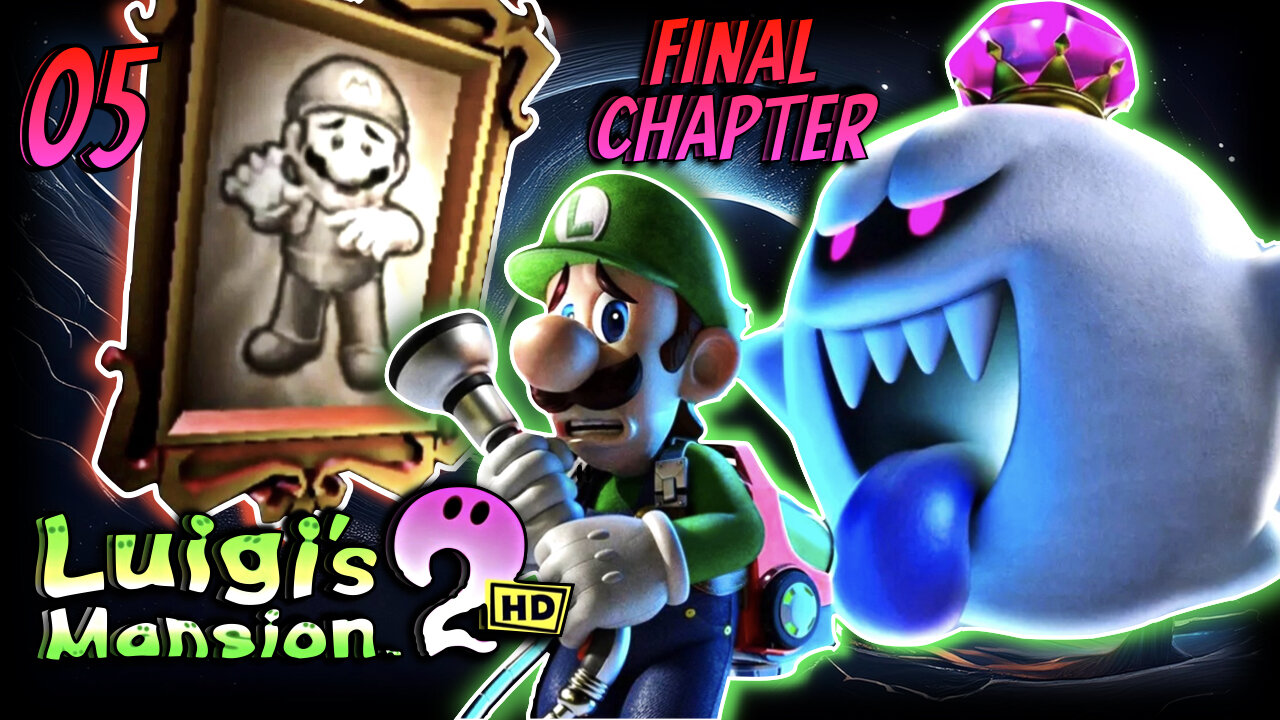 Luigi Mansion 2 HD Game Playthrough | Final Chapter 5: Treacherous ...