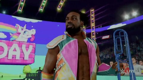 WWE2K23 Xavier Woods (The New Day) Entrance