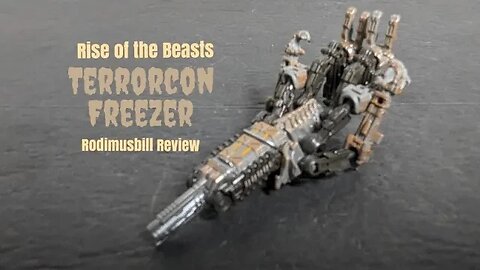 Transformers Core Class Terrorcon Freezer Rise of the Beasts Figure - Rodimusbill Review