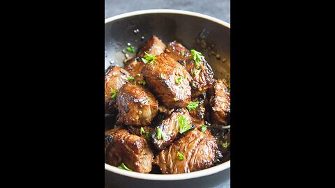 Quick & Tasty Garlic Butter Steak Bites!