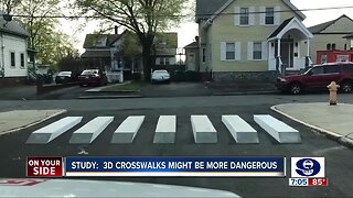 City says 3D crosswalk idea to combat pedestrian danger is not feasible