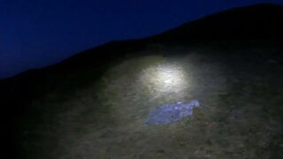 Night hiking near Brat Tor. Dartmoor March 2022