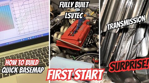 Built Turbo Motor Acura Integra First Start! IM BACK AND THERES A LOT GOING ON