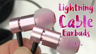 Noise Cancelling iPhone Earbuds with Lightning Connector by Nasudake Review