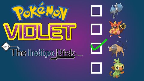 Checklists Are Fun - Pokemon Violet: Indigo Disk