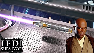 How To Make Mace WIndu's Lightsaber - Star Wars Jedi Survivor