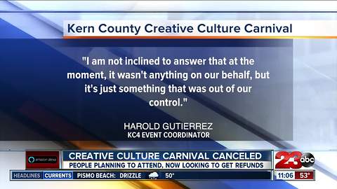 Music Carnival Canceled