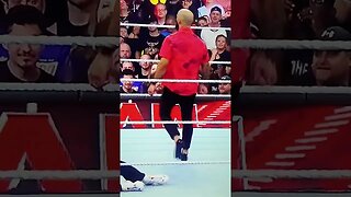 Ricochet knocked out Logan Paul