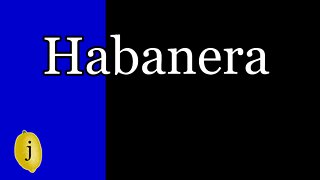 Habanera: Stealthy Trombone Arrangement