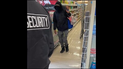 Actor Films Shoplifter Calmly Walking Out Of Rite Aid In Front Of Security Guard