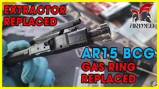 AR15/AR10 BCG Bolt Gas Ring & Extractor Maintenance