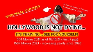 HOLLYWOOD IS NOT DYING - IT'S THRIVING - SEE FOR YOURSELF!