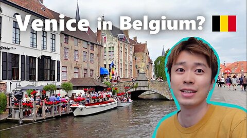 Better Than Venice? Beautiful Canal City: Bruges // Belgium Travel 2022