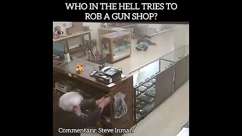 Tried to rob a pawn shop and failed