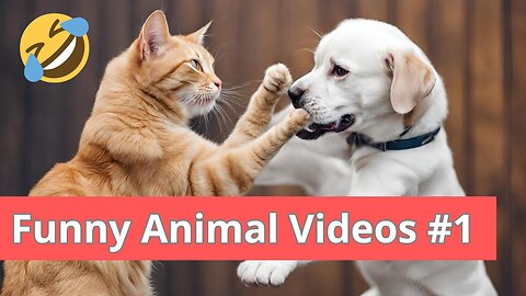 Funny Animals Video 2023 | Funniest Cats and Dogs Videos | #001